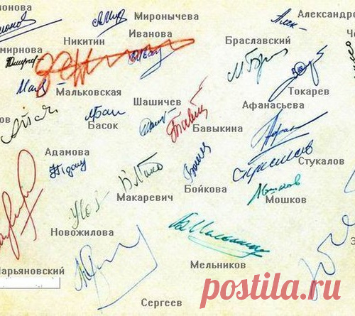 Как определить характер по подписи