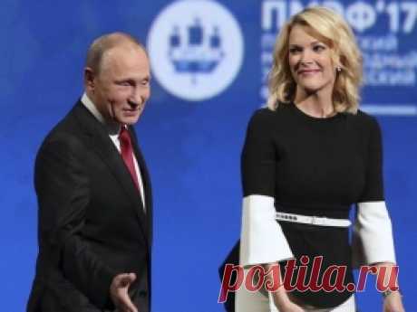 "Таблетку что ли дать?": ответы Путина ведущей NBC на ПМЭФ стали хитом в Сети (ВИДЕО) 
	На Петербургском международном экономическом форуме (ПМЭФ-2017) модератор мероприятия - журналистка американского телеканала NBC Мегин Келли устроила настоящий допрос президента России Владимира Пут…