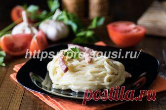 Паста карбонара своими руками - классический рецепт с фото