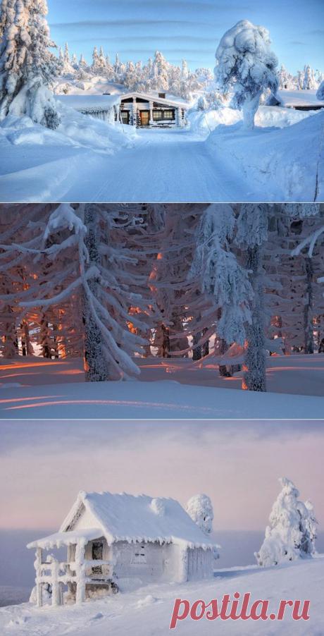 10 зимних пейзажей в существование которых трудно поверить.