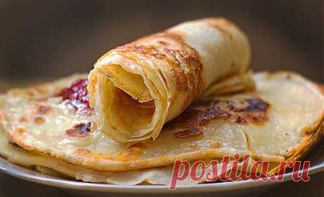 Блины без яиц