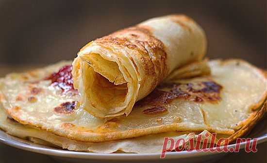 Блины без яиц