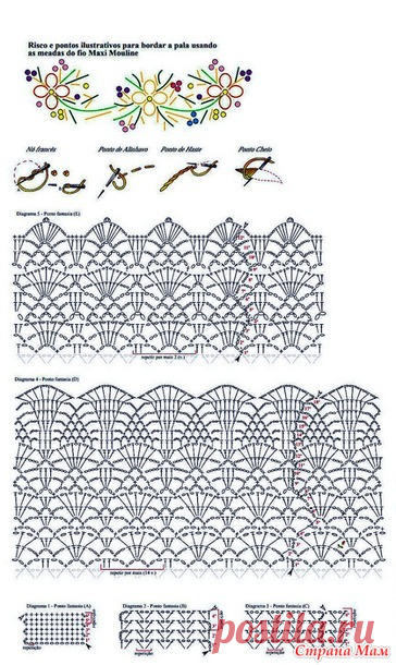 Розовая кофточка Charme Rebordada - Все в ажуре... (вязание крючком) - Страна Мам