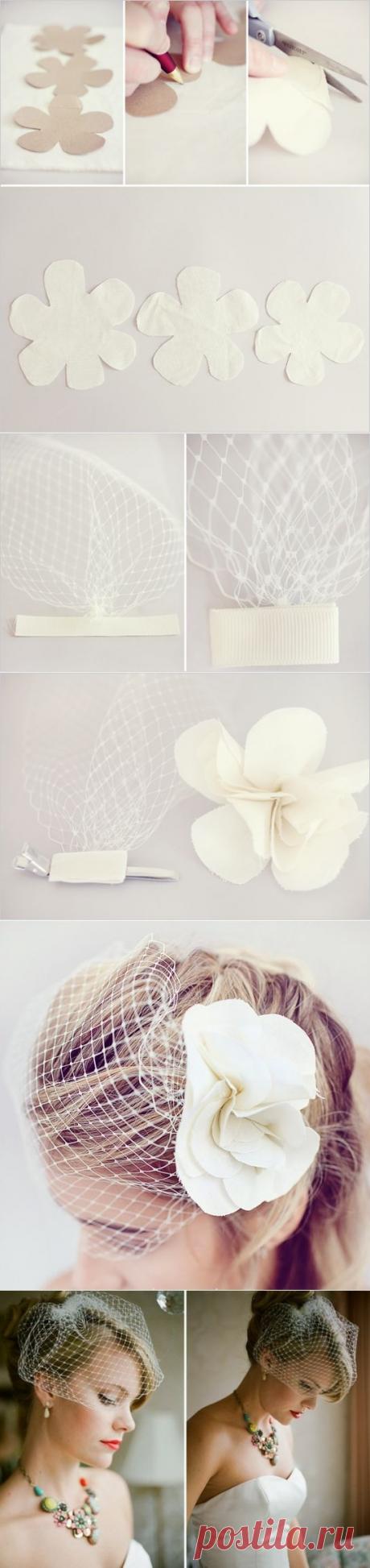 Создаем вуалетку | DiscoverWedding.ru