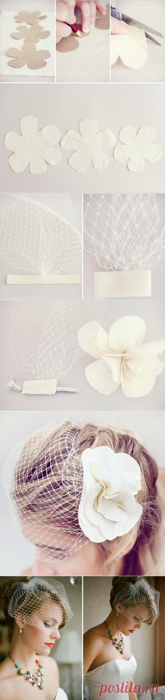 Создаем вуалетку | DiscoverWedding.ru