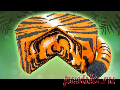 How to Make a Tiger Cake from Cookies Cupcakes and Cardio