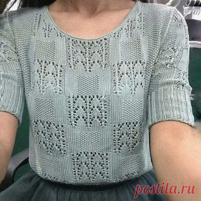 ღМилые вязаные кофты в оттенках зелёного: 4 модели для вязания + схемы узоров