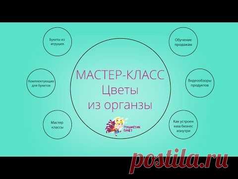 Как сделать цветы из органзы - Ярмарка Мастеров - ручная работа, handmade