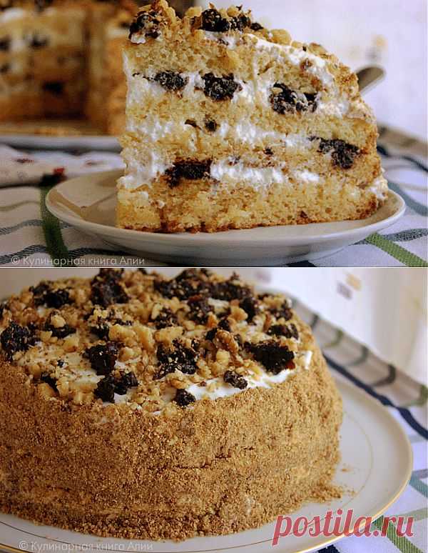 >Супер пышный МЕДОВИК НА КЕФИРЕ.