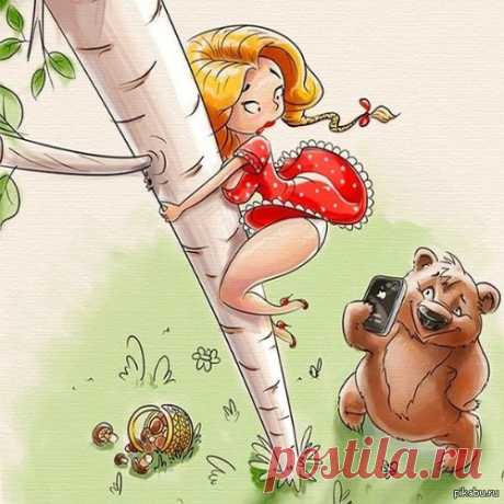 Одна немолодая, но очень интересная женщина пошла в лес по грибы и...))) Насчет рецептов, у отца, однажды, на работе спросили: "Как он готовит такой вкусных холодец?". Он ответил, что рецепт простой. И все рванулись за бумажками и ручками записывать: "Идете в магазин. Поку…