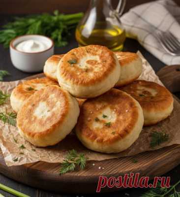 Нежные пирожки «Бабушкин секрет» на картофельном тесте