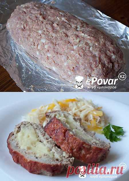 Мясной рулет с картофельной начинкой — Рецепт приготовления с фото — Горячие блюда, Блюда из фарша