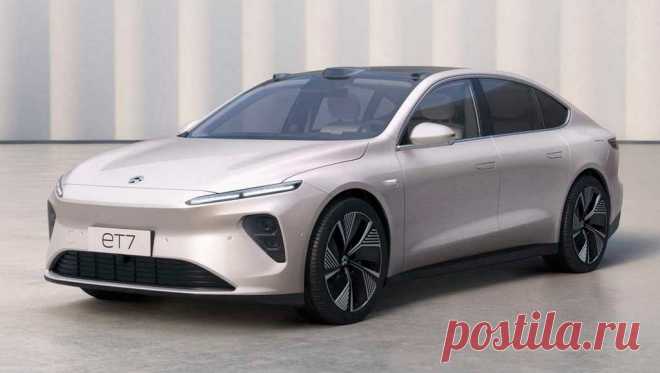 Электрический седан Nio ET7 2022