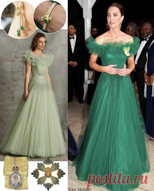 Одежда герцогини Кембриджской в Карибском туре