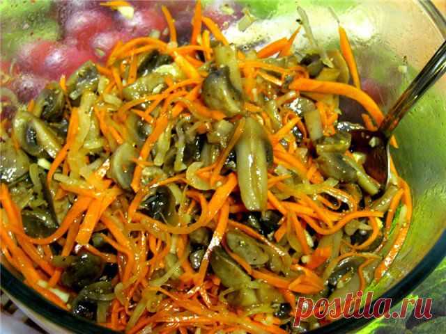Грибы по-корейски