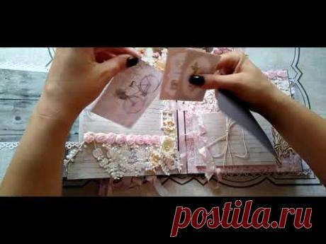 Фотоальбом для девочки. Скрапбукинг