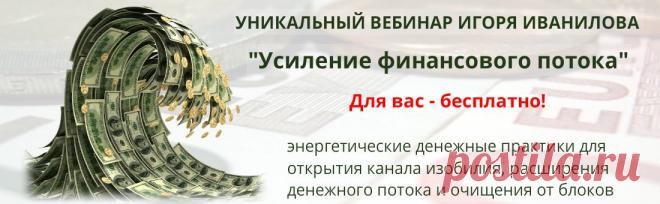 Вебинар практикум Усиление финансового потока