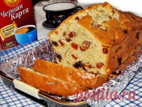 Новогодний кекс с сухофруктами и орехами | Кошкин дом