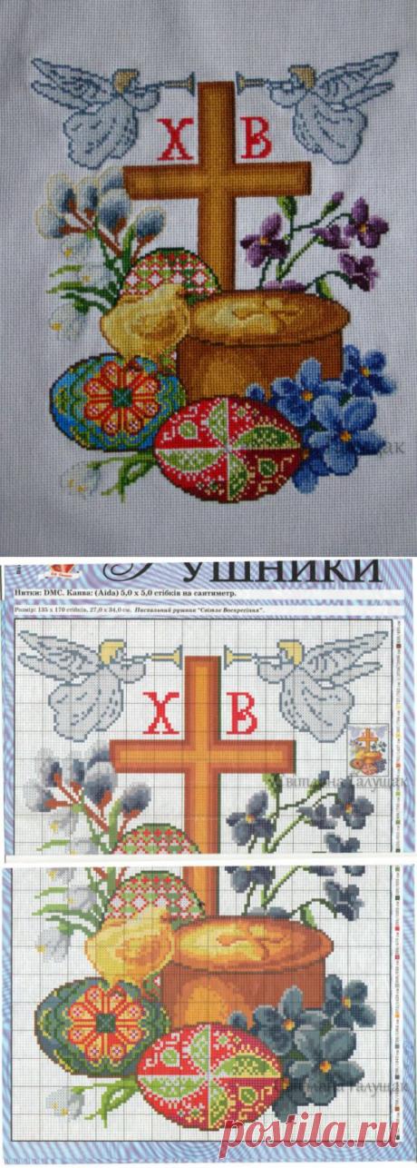 Вышивка пасхальная. Вышивка пасхального рушника | Laboratory household