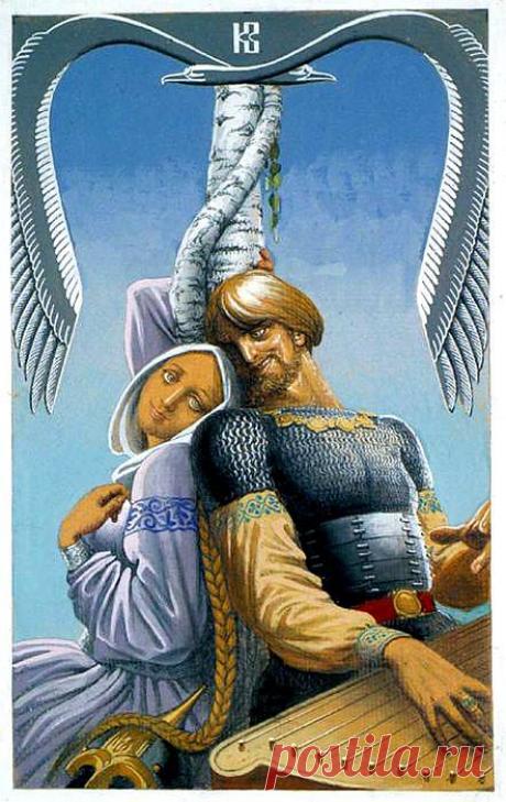 К.Васильев: Алёша Попович и красна девица