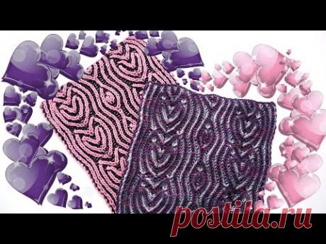 Brioche knitting *Briolove* knitting patterns - YouTube