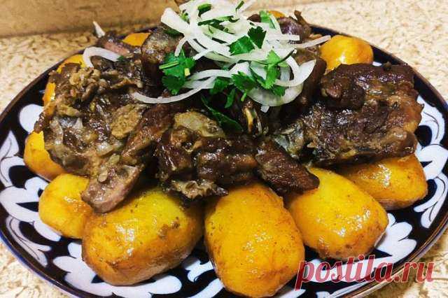 Казан-кебаб с говядиной и картошкой — Мой садочек