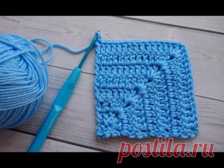 Простой квадратный мотив от угла