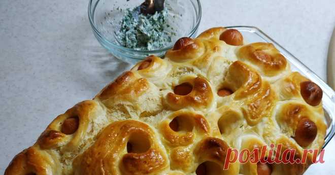 Готовила сосиски 