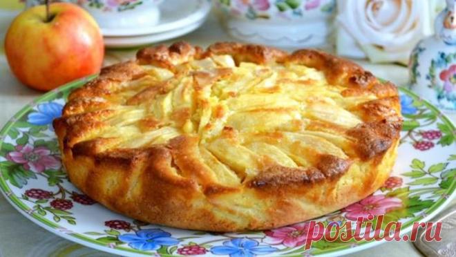 Итальянский деревенский пирог с яблоками |