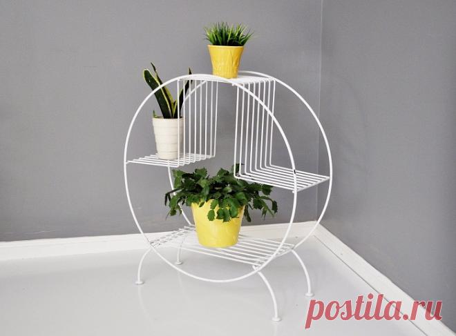 Красивые подставки для цветочных горшков — Мой дом