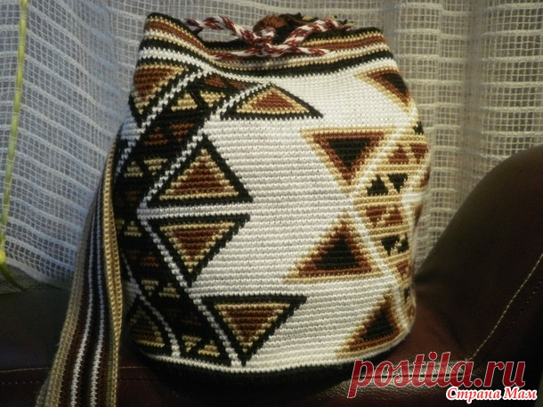 Сумка-торба крючком - Вязание - Страна Мам