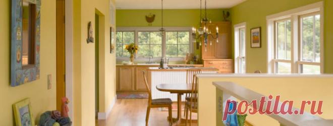 Фисташковый цвет для дома