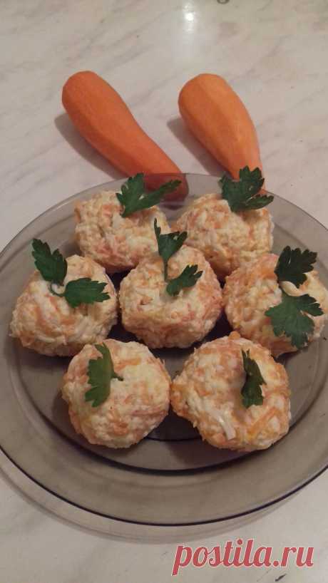 Морковные "яблочки"