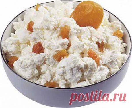 Творог с курагой