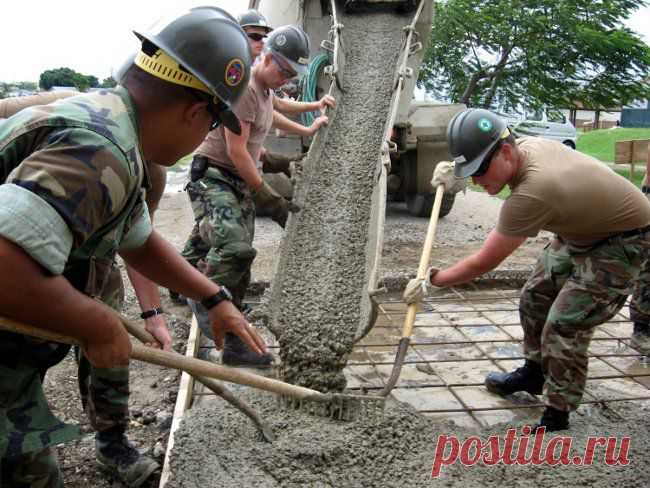 Блог обо всем понемногу - Как правильно и качественно заливать бетон