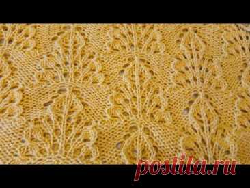 Такой простой японский узор! Вяжется легко -смотрится шикарно!#knitting