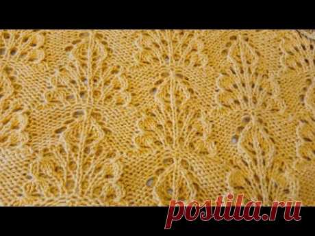 Такой простой японский узор! Вяжется легко -смотрится шикарно!#knitting