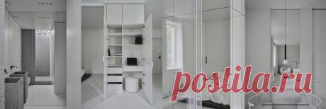 А77: кипельно-белая трешка в столичной "сталинке" | DG-Home Ксения Карабанова и Кристина Кирсенко рассказали, как создать легкий и воздушный, но при этом очень функциональный интерьер на 57 м2.