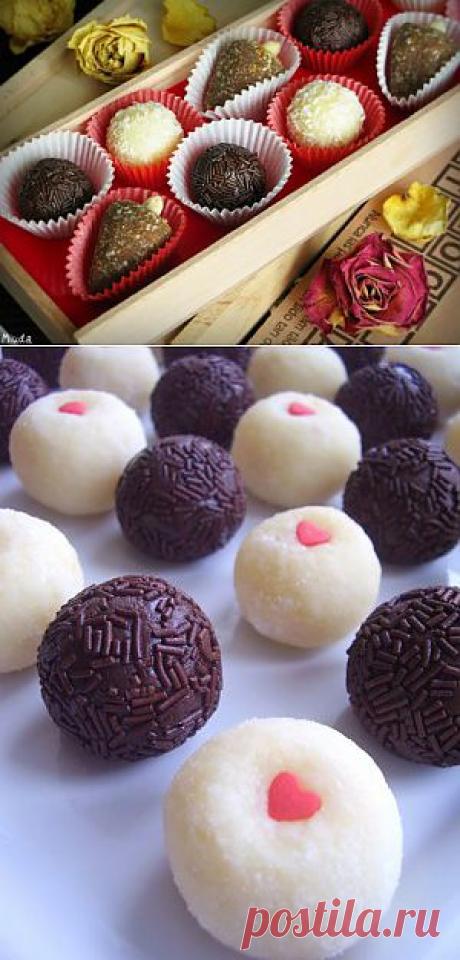Бразильские конфеты Brigadeiro, cajuzinho, beijinho : Десерты своими руками