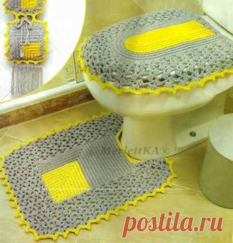 ЧЕХЛЫ ДЛЯ КУХНИ И АКСЕССУАРЫ ДЛЯ ВАННОЙ КОМНАТЫ И ТУАЛЕТА - ВЯЗАНИЕ КРЮЧКОМ / Всё из мира рукоделия (изучаю и делюсь различными техниками и видами рукоделия)