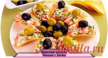 🍴 СЫРНАЯ ЗАКУСКА НА ЧИПСАХ 🍴