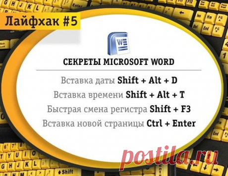 20 секретов «Word», которые облегчат вам работу