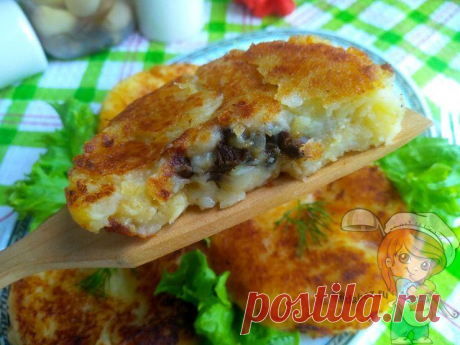 Картофельные биточки с сыром и грибами: вкуснее не пробовала - Пошаговые фото рецепты без дрожжей, без муки, без мяса, без масла, без яиц