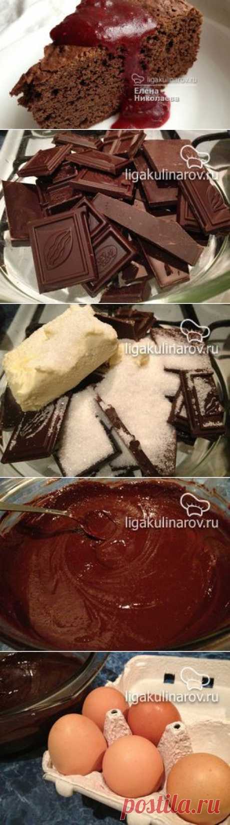 Французский шоколадный торт, рецепт пошаговый от Лиги Кулинаров. Рецепт французского шоколадного торта, рецепты Лиги Кулинаров.