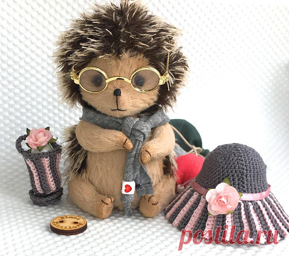 Hedgehog Hat Pocket size Collection Miniature OOAK DIY