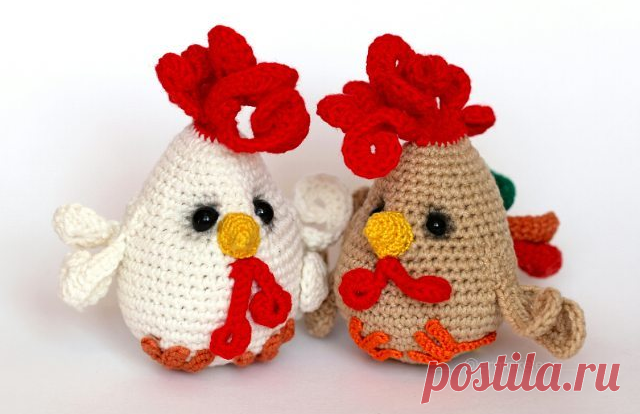 Петух крючком: