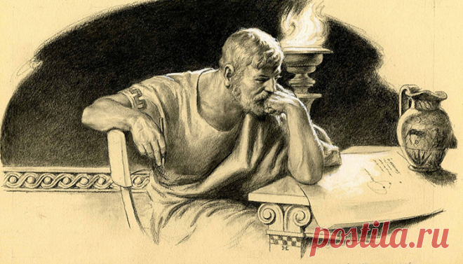 Древнегреческий мудрец Питтак . 