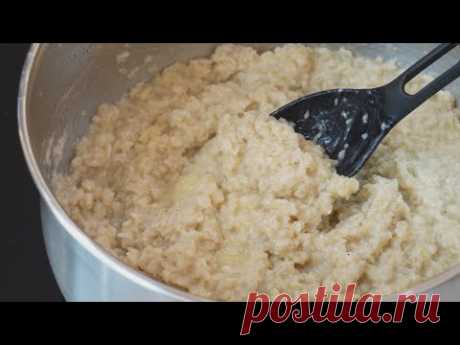 Когда хочу ОЧЕНЬ вкусную овсяную кашу, готовлю таким способом: Едят с добавкой и взрослые, и дети
