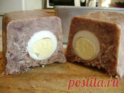 Сальтисон (зельц) — вкусный родственник холодца — Вкусные рецепты