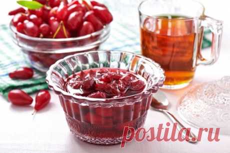 Варенье из кизила: 8 рецептов как варить кизиловое варенье